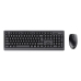 Keyboard and Wireless Mouse Trust Primo  Black Monochrome English EEUU Qwerty US