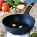 Non-stick frying pan BRA Efficient Black Aluminium Ø 24 cm (1 Unit)