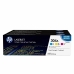 Toner HP Pack de ahorro de 3 cartuchos de tóner original LaserJet HP 304A cian/magenta/amarillo Trefärgad