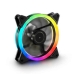 Ventilátor počítačovej skrine Sharkoon SHARK Blades Fan RGB Ø 12 cm