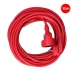 Extension Lead EDM 23600 Red 10 m Flexible