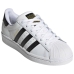 Baskets Casual pour Femme Adidas SUPERSTAR Blanc