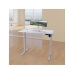 Stôl Urban Factory EED25UF Biela Nerezová oceľ 118 x 60 cm