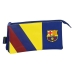 Portaoggetti Triplo F.C. Barcelona Azzurro 22 x 12 x 3 cm