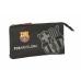 Portaoggetti Triplo F.C. Barcelona Nero 22 x 12 x 3 cm