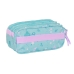 Dreifaches Mehrzweck-Etui Frozen Hello Spring Hellblau 21,5 x 10 x 8 cm