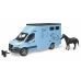 Kuorma-auto Mercedes Benz Sprinter Hevonen 43 x 17 x 22 cm