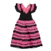 Šaty Flamenco VS-NPINK-LN6 6 rokov