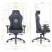 Scaun Gaming Forgeon Spica  Negru