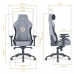 Gaming Chair Forgeon Spica  Grey