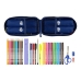 Etui Real Madrid C.F. Blauw 12 x 23 x 5 cm 33 Onderdelen