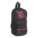 Plumier Mochila Real Madrid C.F. Negro 12 x 23 x 5 cm 33 Piezas