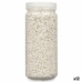 Decorative Stones White 2 - 5 mm 700 g (12 Units)