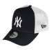 Boné Unissexo New Era Clean Trucker New York Yankees