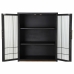 Credenza DKD Home Decor MDF Nero (Ricondizionati B)