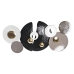 Zidni Ukras DKD Home Decor Metal moderan (Obnovljeno B)