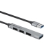 Hub USB CoolBox Cinzento Prateado (1 Unidade)