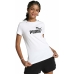 Børne Kortærmet T-shirt Puma 587029 Hvid