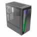 ATX Semi-toren doos Nox Hummer Blaster LED RGB Zwart