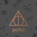 Colcha Harry Potter Deathly Hallows Multicolor Cama 90 cm 190 x 270 cm