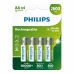 Batterier Philips R6B4B260/10 1,2 V