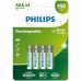 Μπαταρίες Philips R03B4A95/10 1,2 V AAA