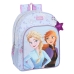 Mochila Escolar Frozen Believe Lila 33 x 42 x 14 cm