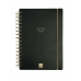 Agenda Finocam Haiku Preto A5 15,5 x 21,2 cm 2024-2025