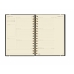 Agenda Finocam Haiku Preto A5 15,5 x 21,2 cm 2024-2025