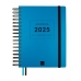 Agenda Finocam Tempus Azzurro Quarto 15,5 x 21,7 cm 2024-2025