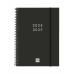 Agenda Finocam Negro A5 15,5 x 21,2 cm 2024-2025