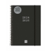 Agenda Finocam Negro A5 15,5 x 21,2 cm 2024-2025