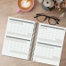 Kalendarz książkowy Finocam Daisy Wielokolorowy A5 15,5 x 21,2 cm 2024-2025