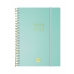 Agenda Finocam Turkoois A5 15,5 x 21,2 cm 2024-2025