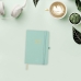 Diary Finocam Minimal Turquoise A6 10 x 15 cm 2024-2025