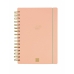 Agenda Finocam Haiku Corail A5 15,5 x 21,2 cm 2024-2025