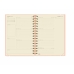 Agenda Finocam Haiku Corail A5 15,5 x 21,2 cm 2024-2025