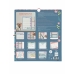 Vægkalender Finocam Vitae 2024-2025 21,5 x 32,5 cm
