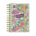 Agendă Finocam Tropic Multicolor 1/8 12 x 16,4 cm 2024-2025