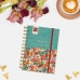 Agendă Finocam Garden Multicolor 1/8 12 x 16,4 cm 2024-2025