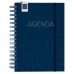 Diary Finocam Blue Quarto 15,5 x 21,5 cm 2024-2025