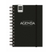 Agenda Finocam Zwart 1/8 12 x 16,4 cm 2024-2025