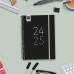 Päevik Finocam Must Kvarto formaat 15,5 x 21,2 cm 2024-2025