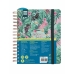 Agenda Finocam Tropic Multicolor Quarto 15,5 x 21,2 cm 2024-2025 Docente