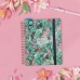 Agenda Finocam Tropic Multicolor Quarto 15,5 x 21,2 cm 2024-2025 Docente