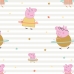 Conjunto de Lençóis Peppa Pig Hula Hoop Multicolor