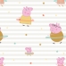 Set di Lenzuola Peppa Pig Hula Hoop Multicolore