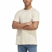 Heren-T-Shirt met Korte Mouwen Adidas All Szn Beige