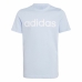 Koszulka z krótkim rękawem dla dzieci Adidas Linear Logo Niebieski