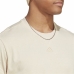 Heren-T-Shirt met Korte Mouwen Adidas All Szn Beige